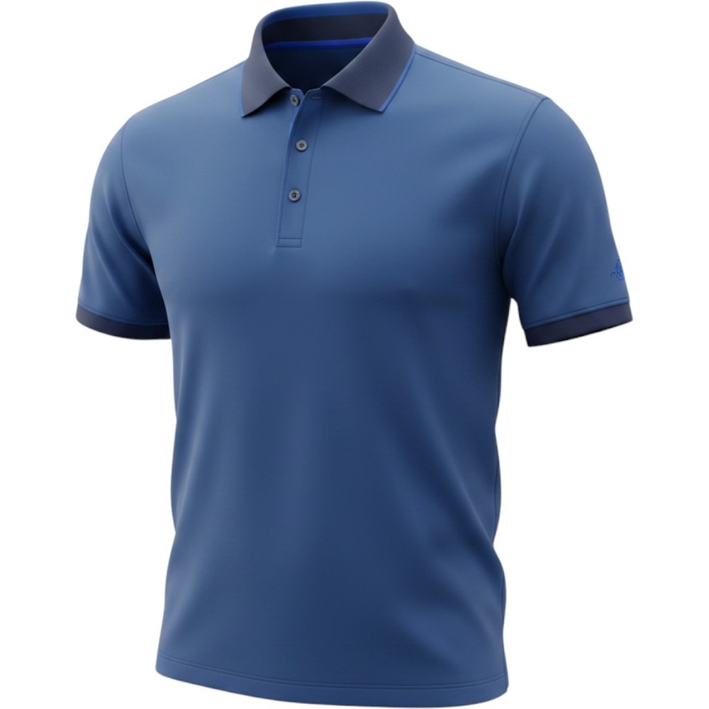 KJUS Superload Polo Mens 52 L Navy Blue Short Sleeve Golf Shirt MG60-B04 UPF 50+